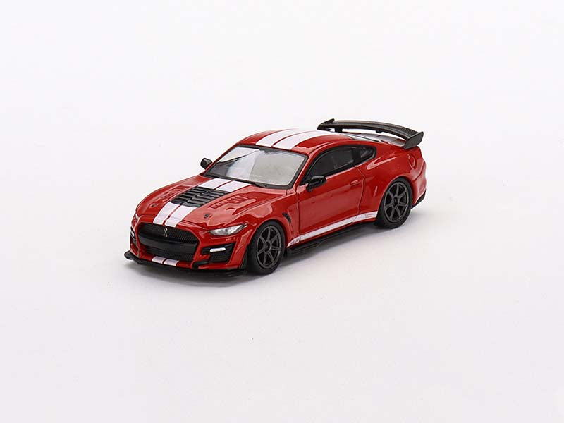 Ford Mustang Shelby GT500 SE Widebody Ford Race Red (Mini GT) Diecast 1:64 Scale Model - True Scale Miniatures MGT00389