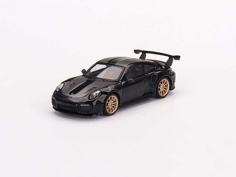 Porsche 911(991) GT2 RS Weissach Package - Black (Mini GT) Diecast 1:64 Scale Model - TSM MGT00401