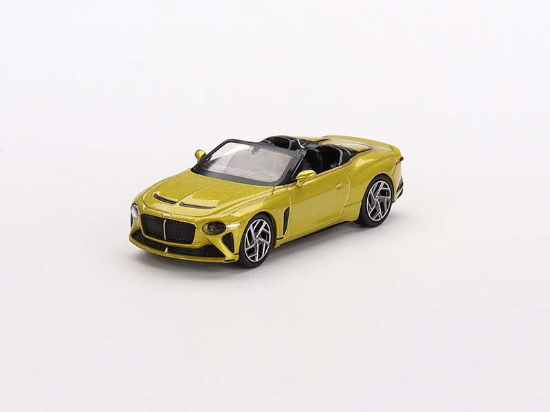 Bentley Mulliner Bacalar Yellow Flame (Mini GT) Diecast 1:64 Scale Model - TSM MGT00406