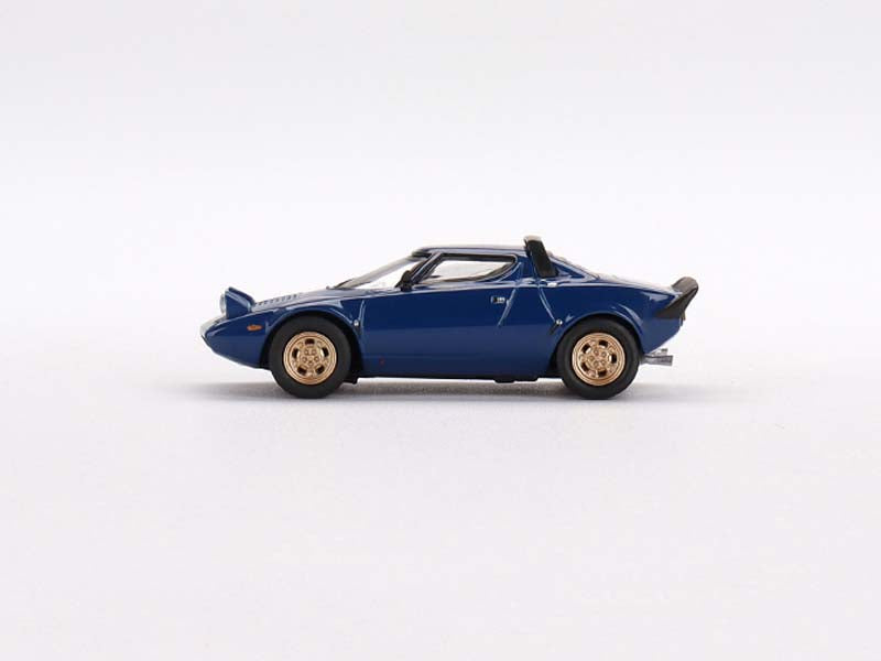 Lancia Stratos HF Stradale Bleu Vincennes (Mini GT) Diecast 1:64 Scale Model - TSM MGT00411