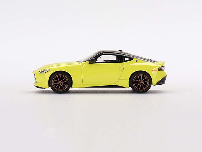 Nissan Z Proto Spec 2023 Ikazuchi Yellow (Mini GT) Diecast 1:64 Scale Model - TSM MGT00415