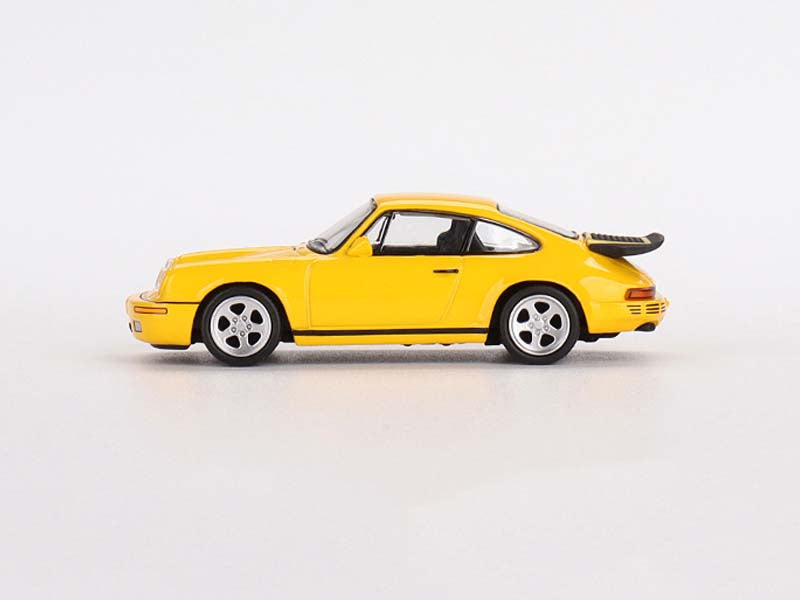 1987 Porsche RUF CTR Blossom Yellow (Mini GT) Diecast 1:64 Scale Model - TSM MGT00419