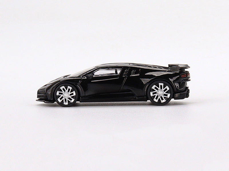 Bugatti Centodieci Black - MiJo Exclusive (Mini GT) Diecast 1:64 Scale Model - TSM MGT00466