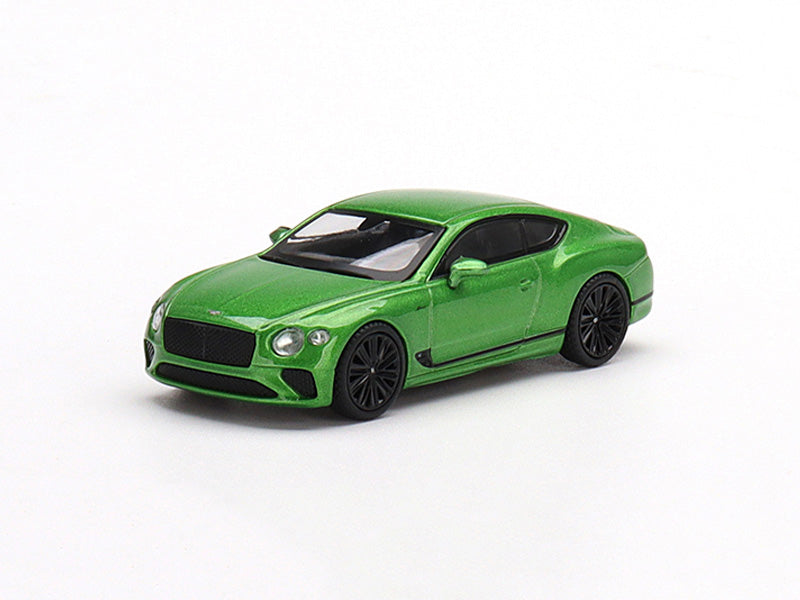 2022 Bentley Continental GT Speed Apple Green - MiJo Exclusive (Mini GT) Diecast 1:64 Scale Model - TSM MGT00473