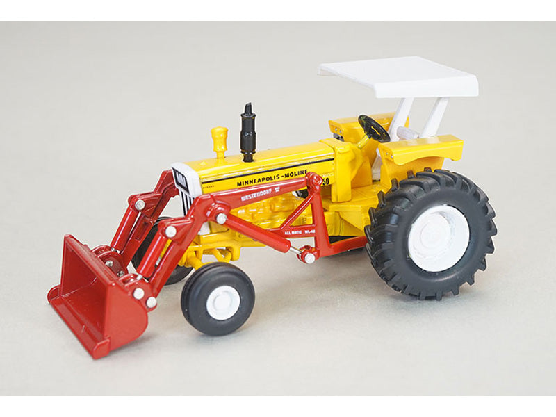 Minneapolis Moline G750 Tractor w/ Loader Diecast 1:64 Scale Model - Spec Cast SCT902