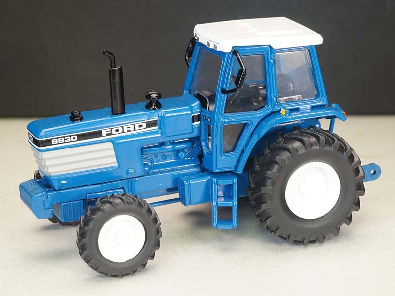 Ford 8830 w/ Grey Grille Diecast 1:64 Scale Model Tractor - Spec Cast ZJD1902